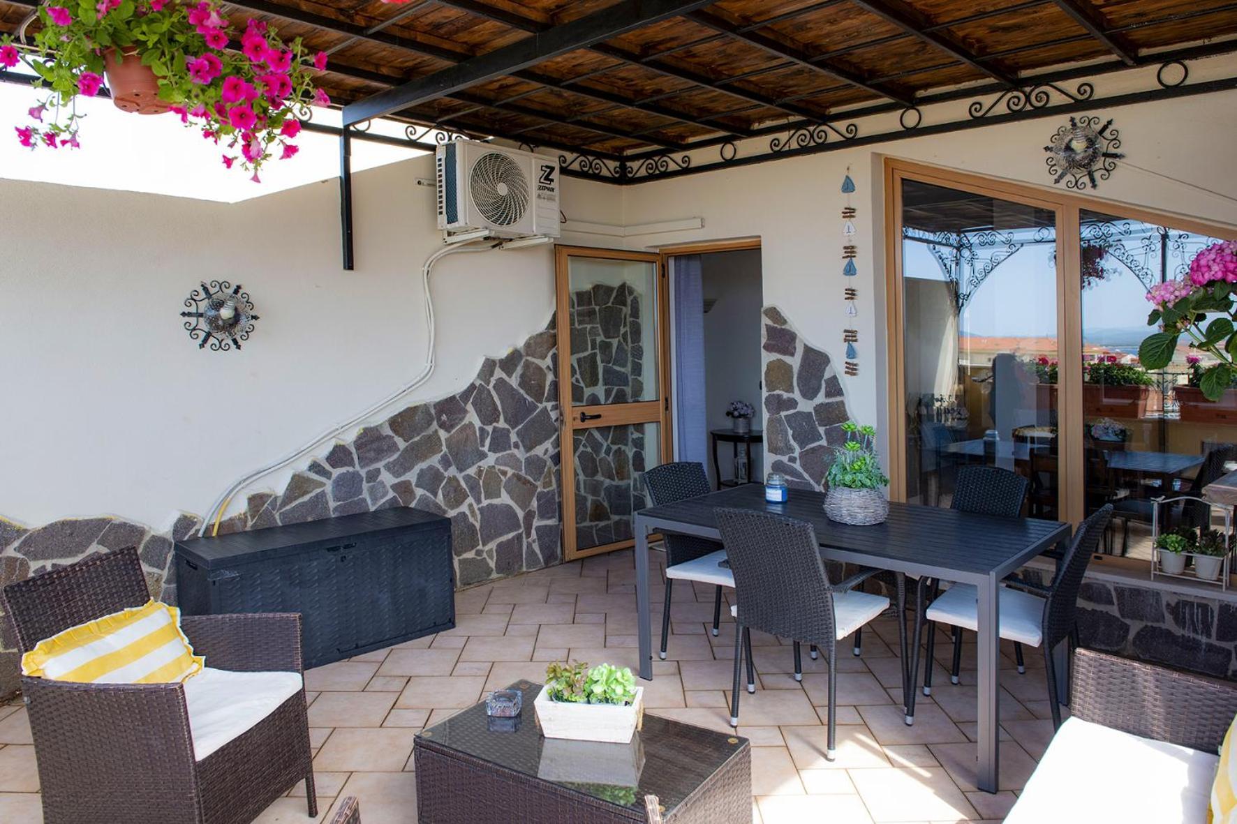 알게로 Casa I Gerani Vista Mare 아파트 외부 사진